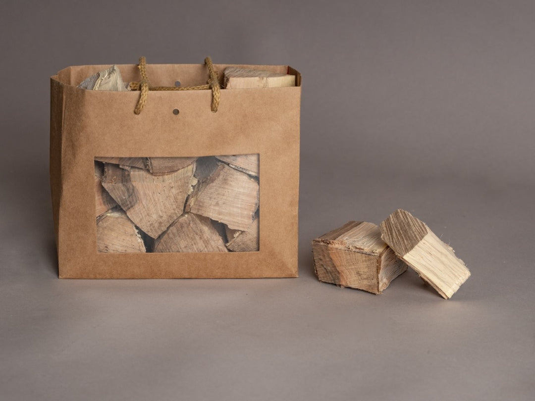 Wood Chunks - Nussbaum - fein & elegant