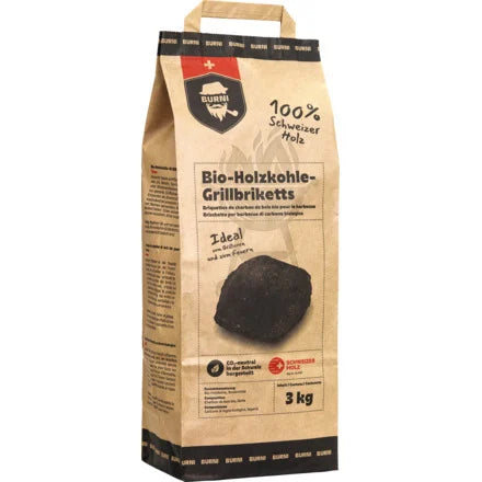 BIO-HOLZKOHLE - GRILLBRIKETTS